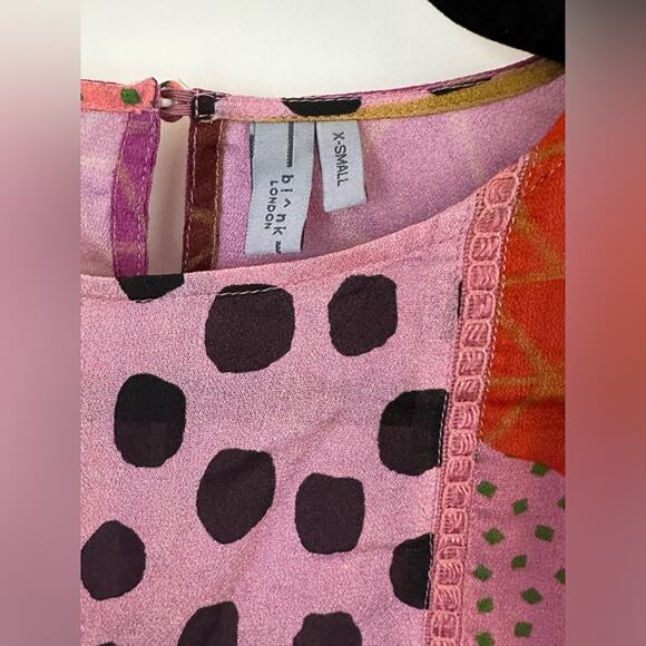 BI^nk London x Anthropologie Miranda Peasant Blouse - Picture 10 of 11